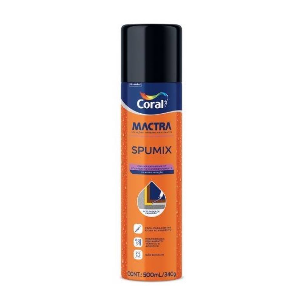 Espuma Expansiva Spumix 500Ml/340Gr Mactra